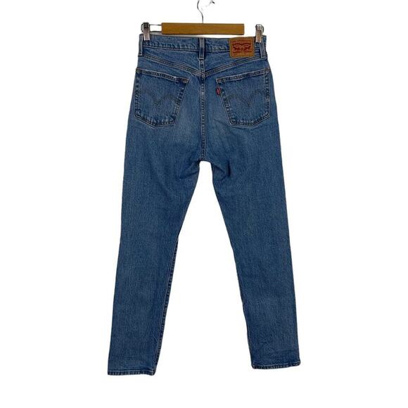 Levi's Original 501 Straight Leg Button Fly Distressed High Rise Waist Size 27 - Picture 10 of 16